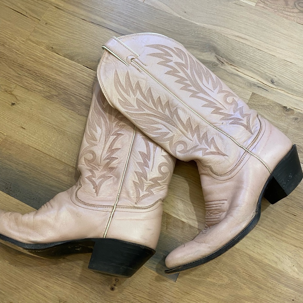Pink Cowboy Boots